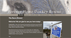 Desktop Screenshot of foreverhomedonkey.com